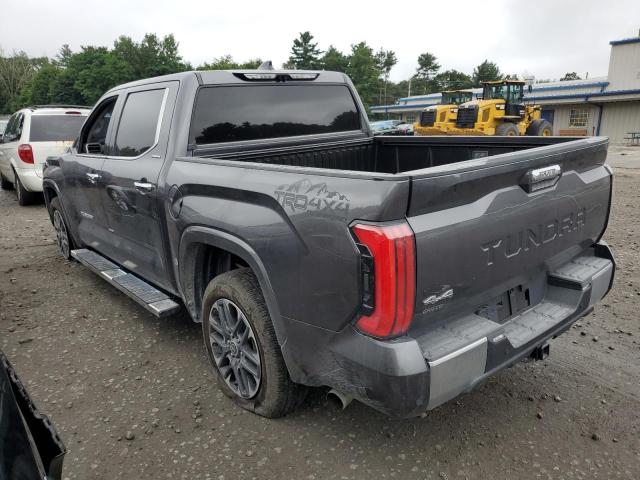 5TFJA5DB8NX036947 - 2022 TOYOTA TUNDRA CREWMAX LIMITED GRAY photo 2