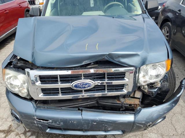 1FMCU0C76CKA40274 - 2012 FORD ESCAPE XLS BLUE photo 12