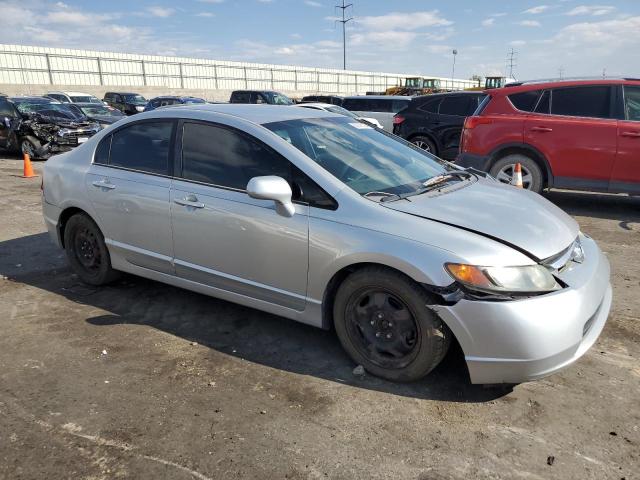 1HGFA16586L035684 - 2006 HONDA CIVIC LX SILVER photo 4