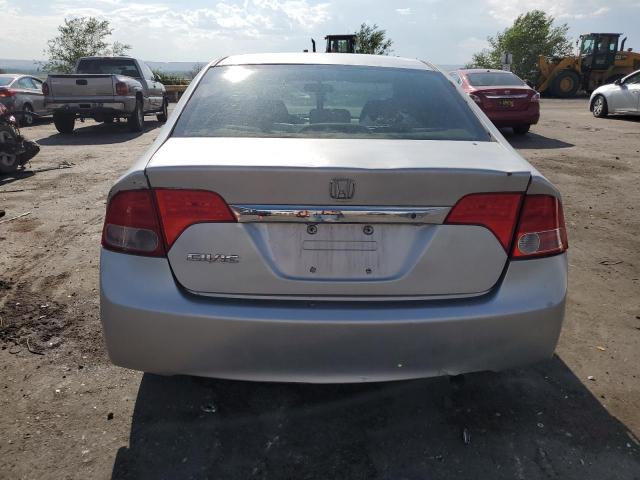 1HGFA16586L035684 - 2006 HONDA CIVIC LX SILVER photo 6