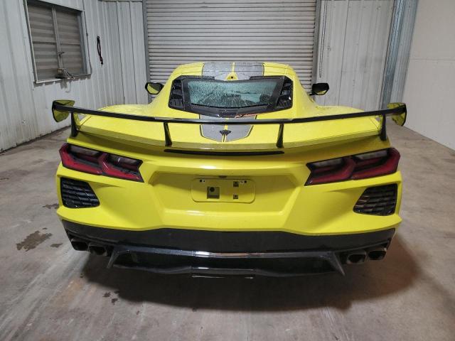 1G1YC2D48N5101874 - 2022 CHEVROLET CORVETTE STINGRAY 3LT YELLOW photo 6