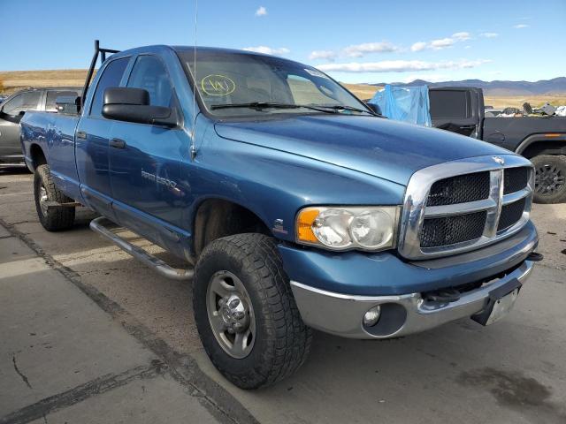 3D7KU28C63G830690 - 2003 DODGE RAM 2500 ST BLUE photo 1