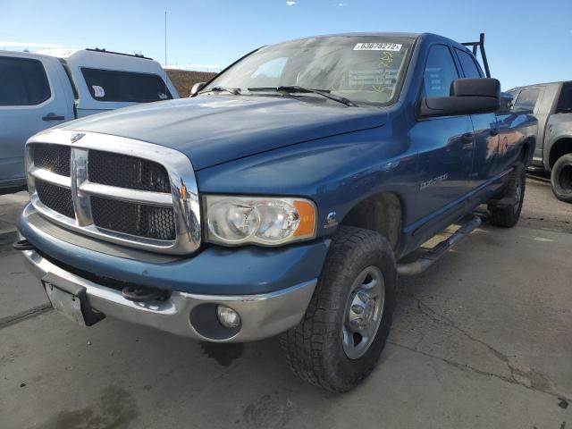 3D7KU28C63G830690 - 2003 DODGE RAM 2500 ST BLUE photo 2