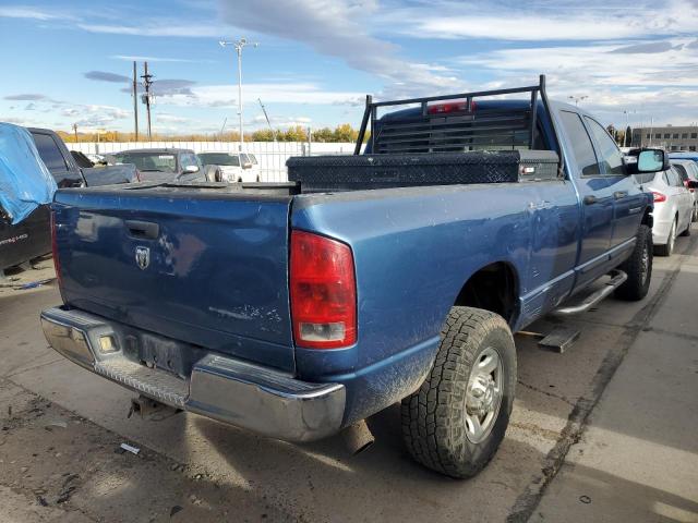 3D7KU28C63G830690 - 2003 DODGE RAM 2500 ST BLUE photo 4