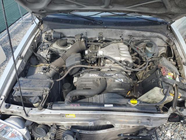 5TEGN92N93Z296914 - 2003 TOYOTA TACOMA DOUBLE CAB PRERUNNER SILVER photo 11