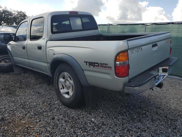 5TEGN92N93Z296914 - 2003 TOYOTA TACOMA DOUBLE CAB PRERUNNER SILVER photo 2