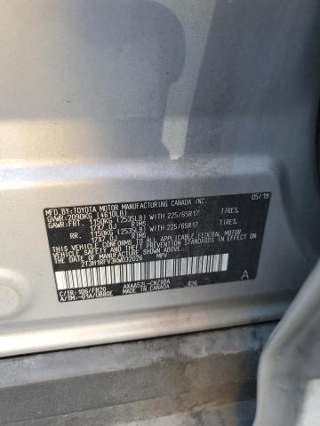 2T3H1RFV3KW032026 - 2019 TOYOTA RAV4 LE Gümüş foto 14