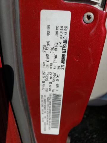 2A4RR5D11AR344855 - 2010 CHRYSLER TOWN & COU TOURING 红色 照片 14