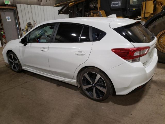 4S3GTAM61K3724520 - 2019 SUBARU IMPREZA SPORT WHITE photo 2