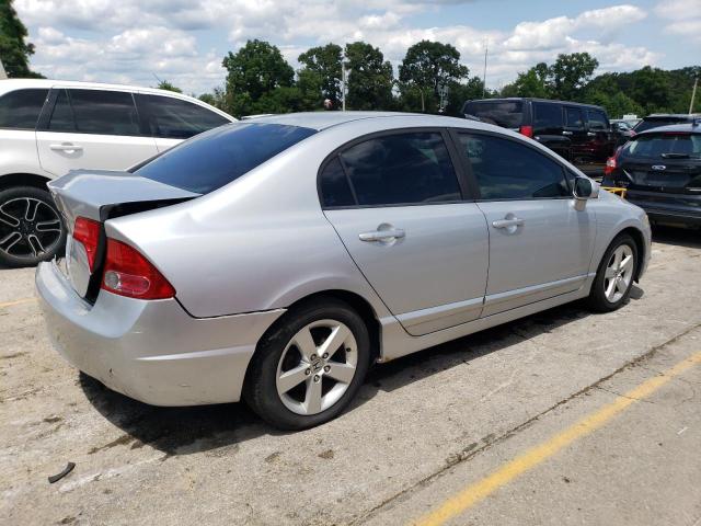 1HGFA16968L076059 - 2008 HONDA CIVIC EXL ვერცხლისფერი ფოტო 3