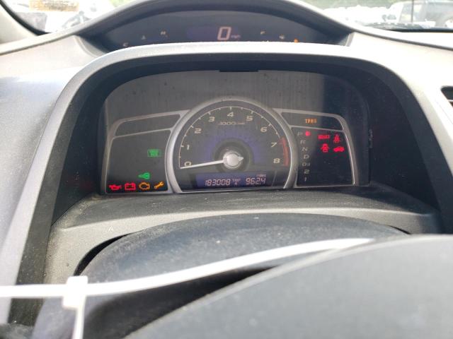 1HGFA16968L076059 - 2008 HONDA CIVIC EXL ვერცხლისფერი ფოტო 9