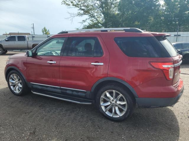 1FM5K7D84DGB37041 - 2013 FORD EXPLORER XLT RED photo 2