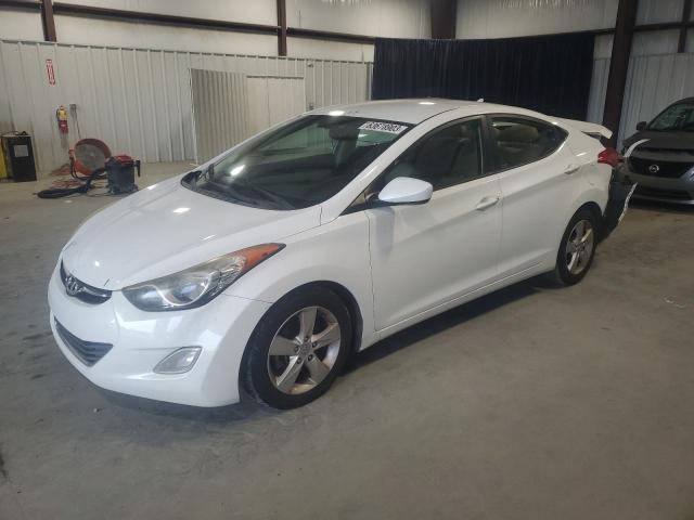 5NPDH4AE7DH250629 - 2013 HYUNDAI ELANTRA GLS WHITE photo 1