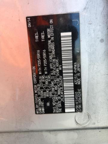 JTLZE4FE3EJ056359 - 2014 TOYOTA SCION XB SILVER photo 13