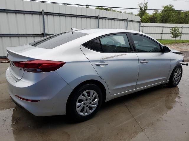 5NPD74LF9HH203049 - 2017 HYUNDAI ELANTRA SE SILVER photo 3