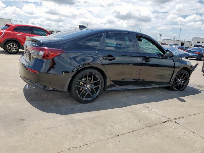 2HGFE4F80SH311573 - 2025 HONDA CIVIC SPORT BLACK photo 3