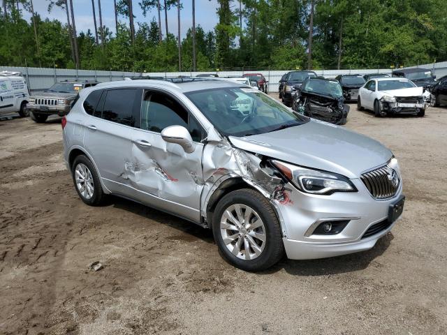 LRBFXDSAXHD152955 - 2017 BUICK ENVISION ESSENCE SILVER photo 4