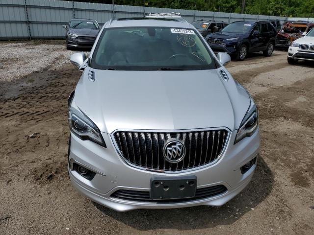 LRBFXDSAXHD152955 - 2017 BUICK ENVISION ESSENCE SILVER photo 5