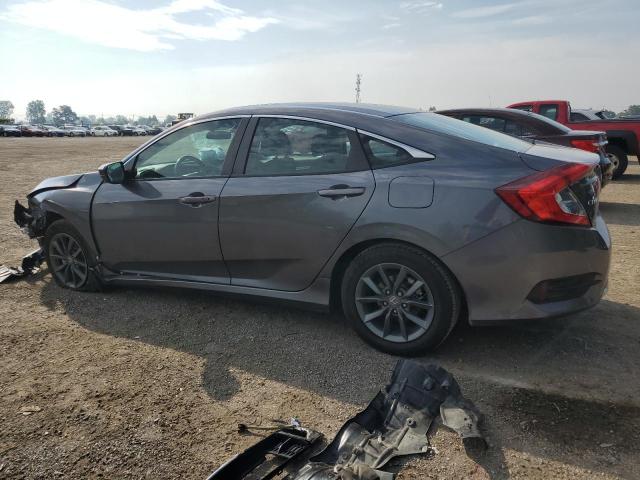 2HGFC2F77MH007967 - 2021 HONDA CIVIC EX GRAY photo 2