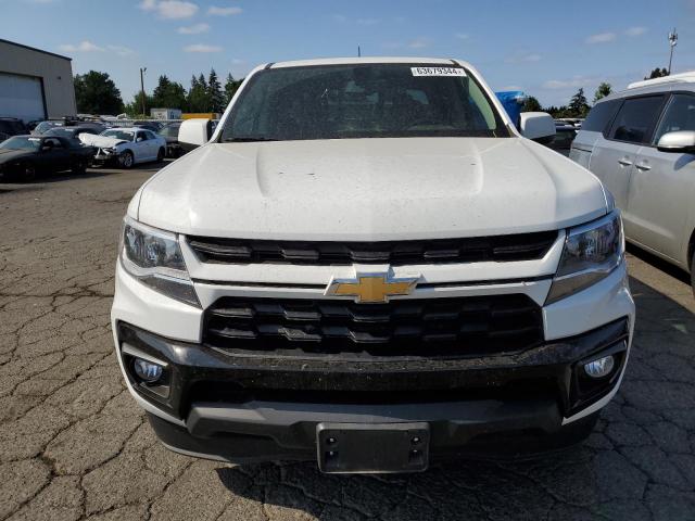 1GCGSCEN0N1209318 - 2022 CHEVROLET COLORADO LT WHITE photo 5