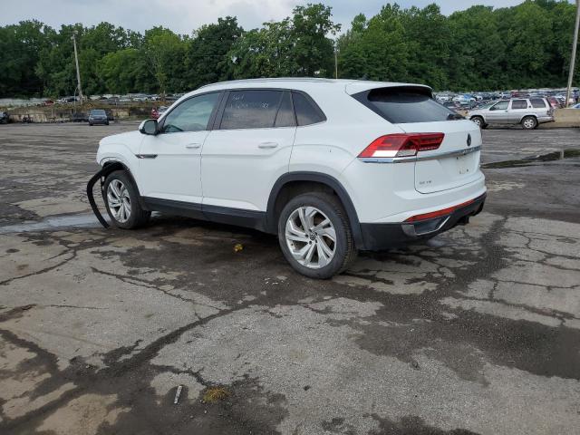 1V21E2CA3LC218831 - 2020 VOLKSWAGEN ATLAS CROS SE WHITE photo 2