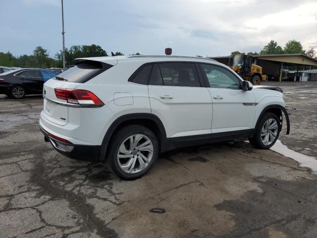 1V21E2CA3LC218831 - 2020 VOLKSWAGEN ATLAS CROS SE Белый фото 3