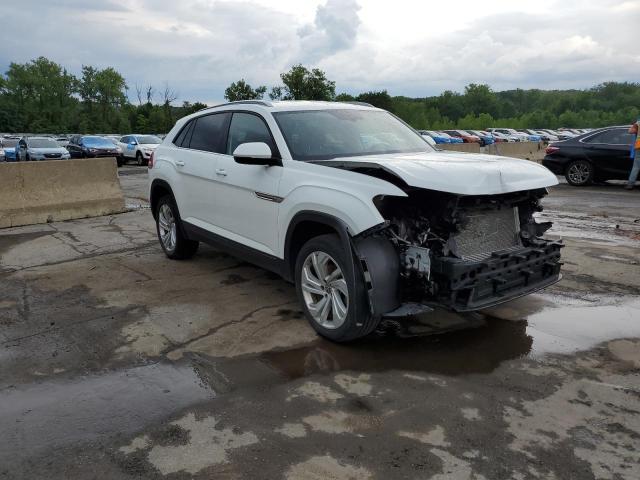 1V21E2CA3LC218831 - 2020 VOLKSWAGEN ATLAS CROS SE WHITE photo 4