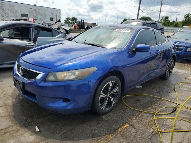 1HGCS12799A013801 - 2009 HONDA ACCORD EX BLUE photo 1