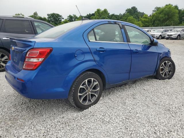 1G1JD5SH8H4149813 - 2017 CHEVROLET SONIC LT BLUE photo 3