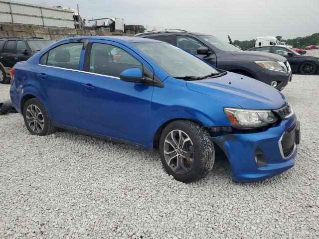 1G1JD5SH8H4149813 - 2017 CHEVROLET SONIC LT BLUE photo 4