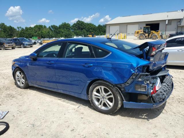 3FA6P0HD2JR232037 - 2018 FORD FUSION SE ლურჯი ფოტო 2