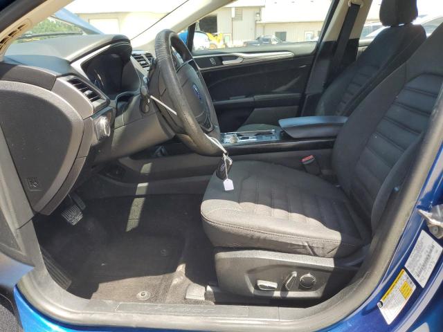 3FA6P0HD2JR232037 - 2018 FORD FUSION SE ლურჯი ფოტო 7