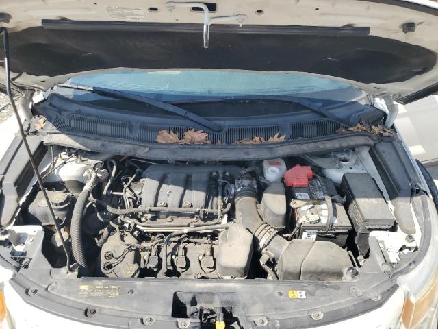 1FMHK8F86BGA90883 - 2011 FORD EXPLORER LIMITED თეთრი ფოტო 12