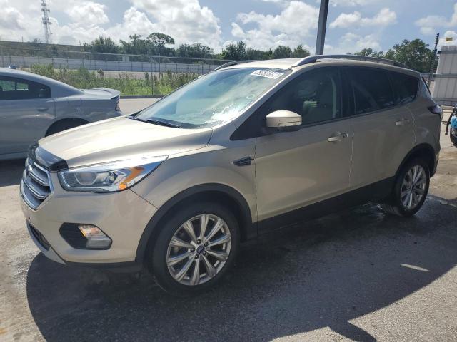 1FMCU0JD4HUC93131 - 2017 FORD ESCAPE TITANIUM TAN photo 1