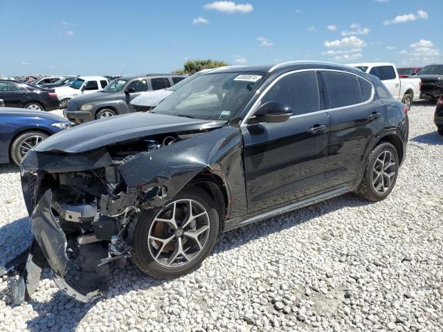 ZASPAKBN7M7D19478 - 2021 ALFA ROMEO STELVIO TI Қара фото 1