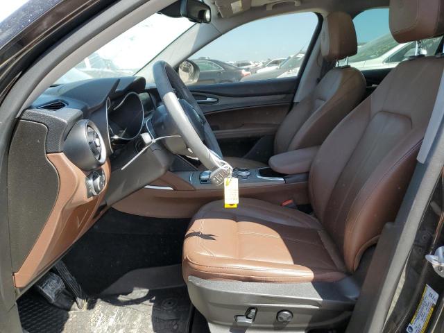 ZASPAKBN7M7D19478 - 2021 ALFA ROMEO STELVIO TI Қара фото 7