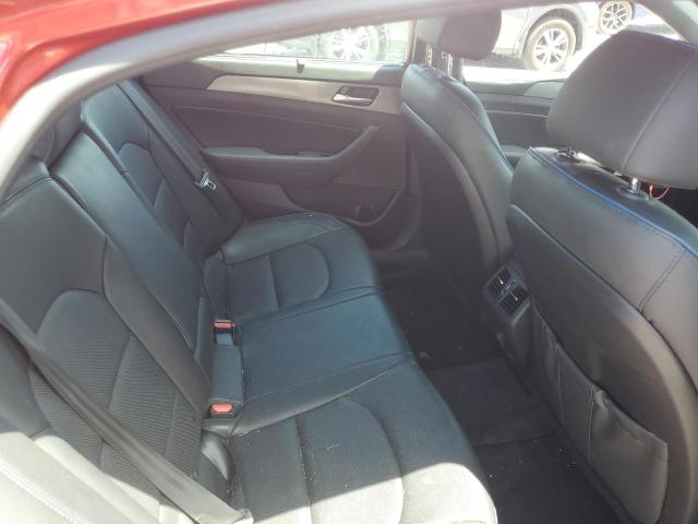 5NPE34AB0JH673475 - 2018 HYUNDAI SONATA SPORT Rouge photo 10