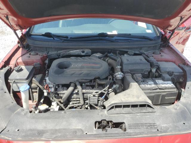 5NPE34AB0JH673475 - 2018 HYUNDAI SONATA SPORT Rouge photo 11