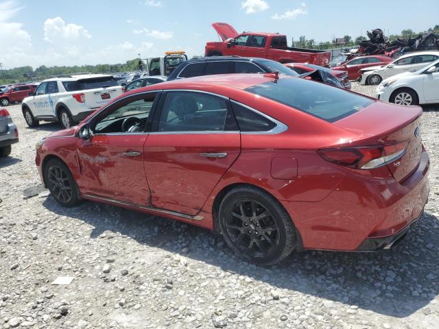 5NPE34AB0JH673475 - 2018 HYUNDAI SONATA SPORT Rouge photo 2