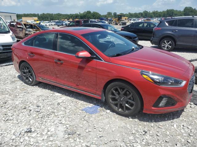 5NPE34AB0JH673475 - 2018 HYUNDAI SONATA SPORT Rouge photo 4