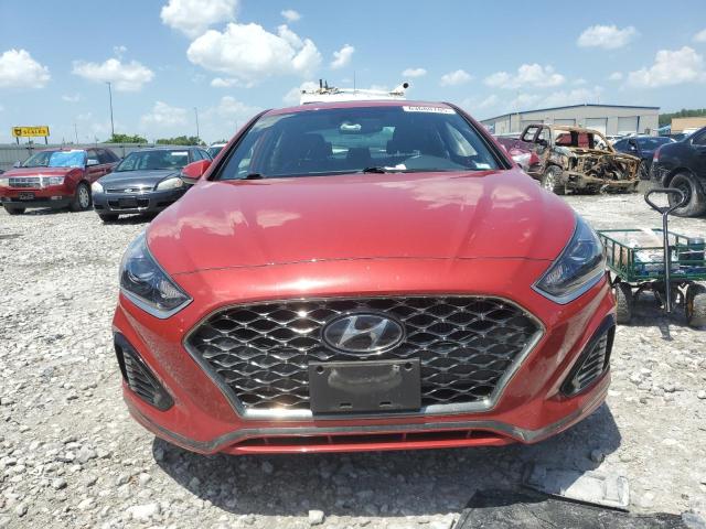 5NPE34AB0JH673475 - 2018 HYUNDAI SONATA SPORT Rouge photo 5
