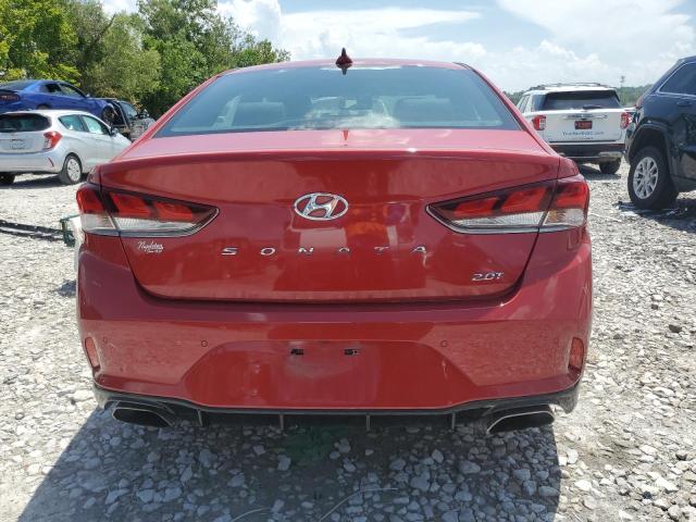 5NPE34AB0JH673475 - 2018 HYUNDAI SONATA SPORT Rouge photo 6