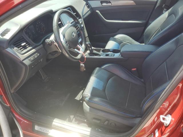 5NPE34AB0JH673475 - 2018 HYUNDAI SONATA SPORT Rouge photo 7