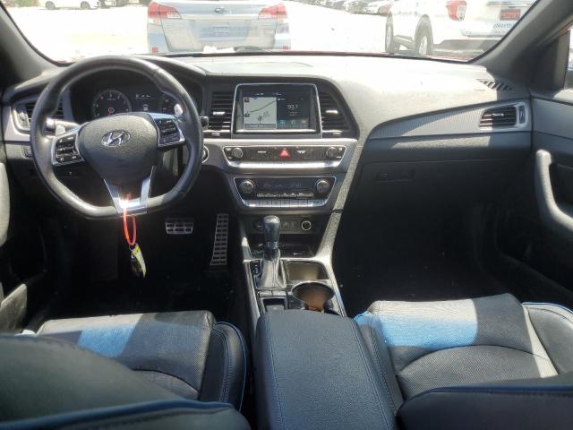 5NPE34AB0JH673475 - 2018 HYUNDAI SONATA SPORT Rouge photo 8