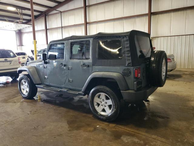 1C4BJWDG4FL663272 - 2015 JEEP WRANGLER U SPORT BLUE photo 2