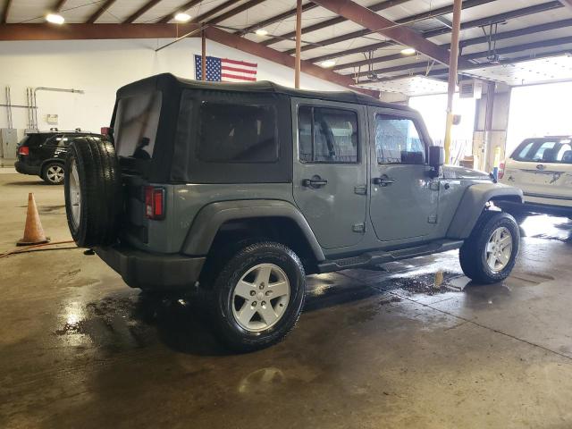 1C4BJWDG4FL663272 - 2015 JEEP WRANGLER U SPORT BLUE photo 3