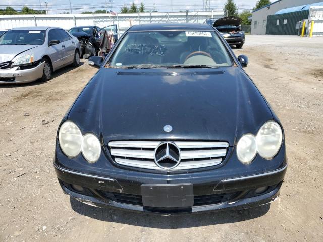 WDBTJ56H28F247368 - 2008 MERCEDES-BENZ CLK 350 BLACK photo 5