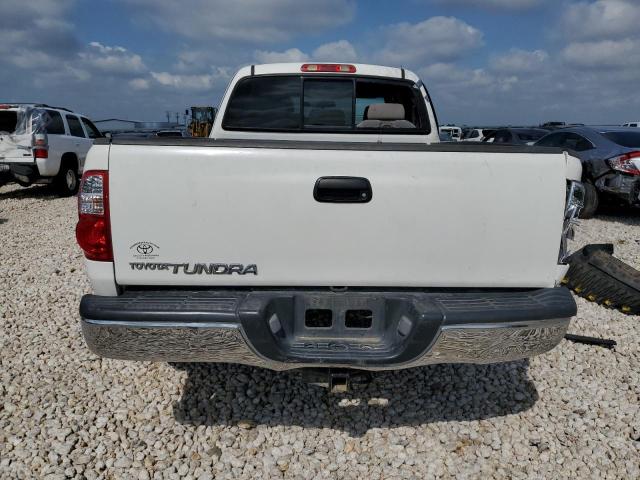 5TBRU34145S444351 - 2005 TOYOTA TUNDRA ACCESS CAB SR5 WHITE photo 6