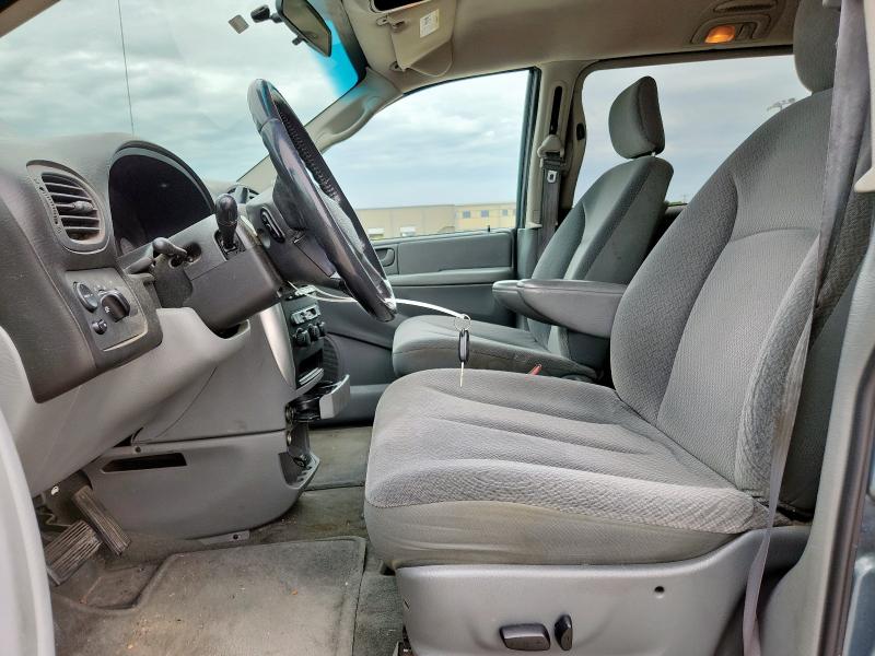 2C4GP54LX5R392977 - 2005 CHRYSLER TOWN & COU TOURING GREEN photo 7