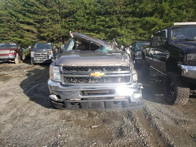 1GC4K1C87EF117582 - 2014 CHEVROLET SILVERADO K3500 LTZ GRAY photo 5